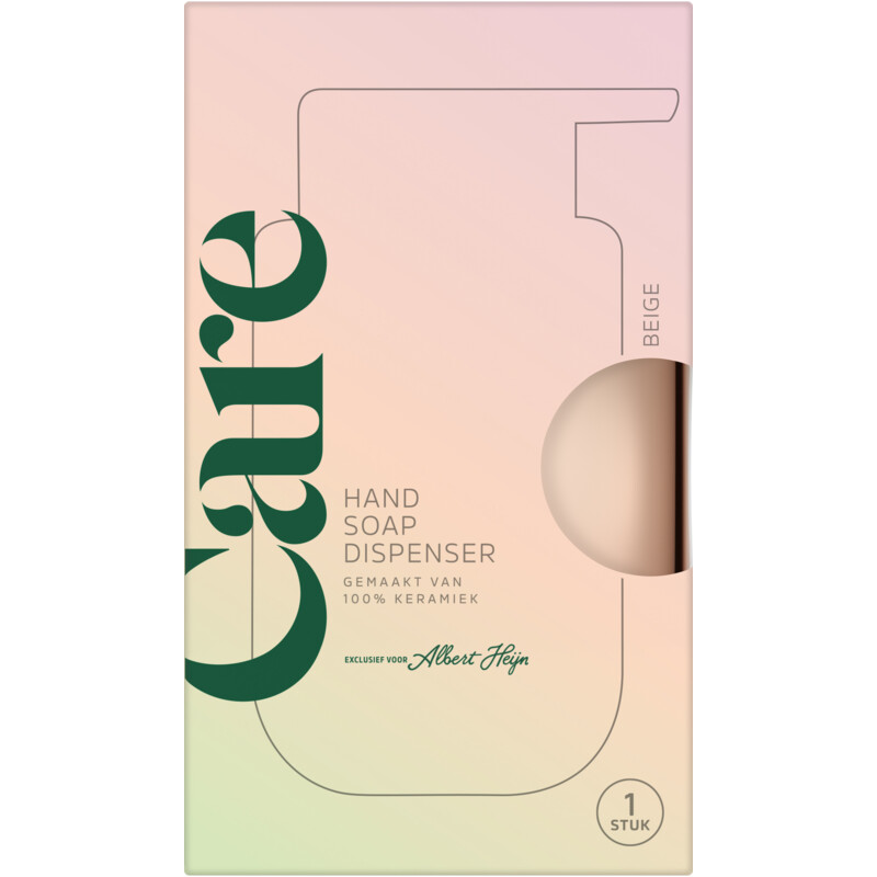 Een afbeelding van Care Hand soap dispenser beige