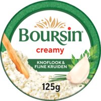 Een afbeelding van Boursin Creamy knoflook fijne kruiden