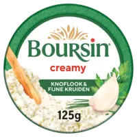 Boursin Creamy knoflook fijne kruiden