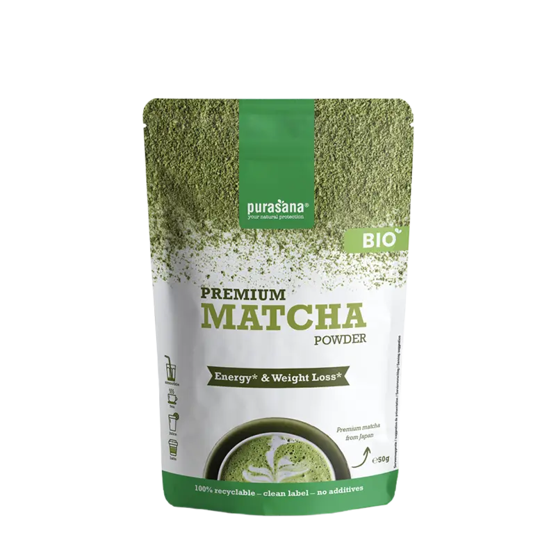 Purasana Matcha premium poeder
