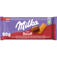 Een afbeelding van Milka Chocoladereep lotus biscoff