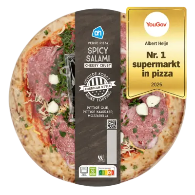 pdp-image-AH Verse pizza Amerikaans spicy salami