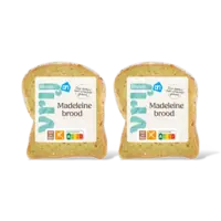 AH Glutenvrij Madeleine brood half 2-pack