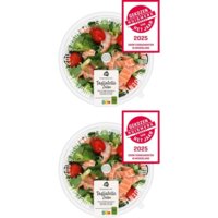 Een afbeelding van AH Stoommaaltijd zalm roomsaus 2-pack