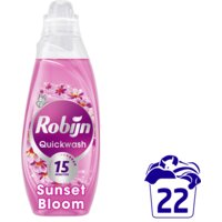 Een afbeelding van Robijn Quickwash sunset bloom wasmiddel