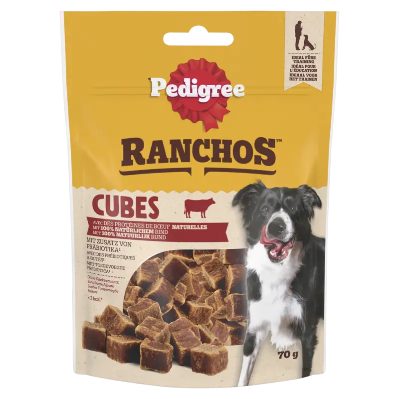 Ranchos Cubes met 100% Natuurlijk Rund