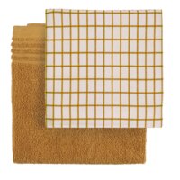 Een afbeelding van At Home Keukenset lotta oker leonora yellow