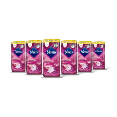 pdp-image-Libresse Ultra+ wings maandverband big pack 6pack