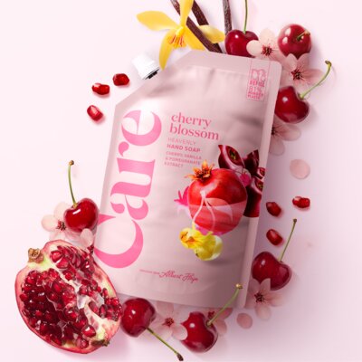 pdp-image-Care Cherry blossom hand soap refill