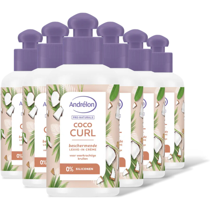 Andrélon Coco curl creation leave-in 6-pack