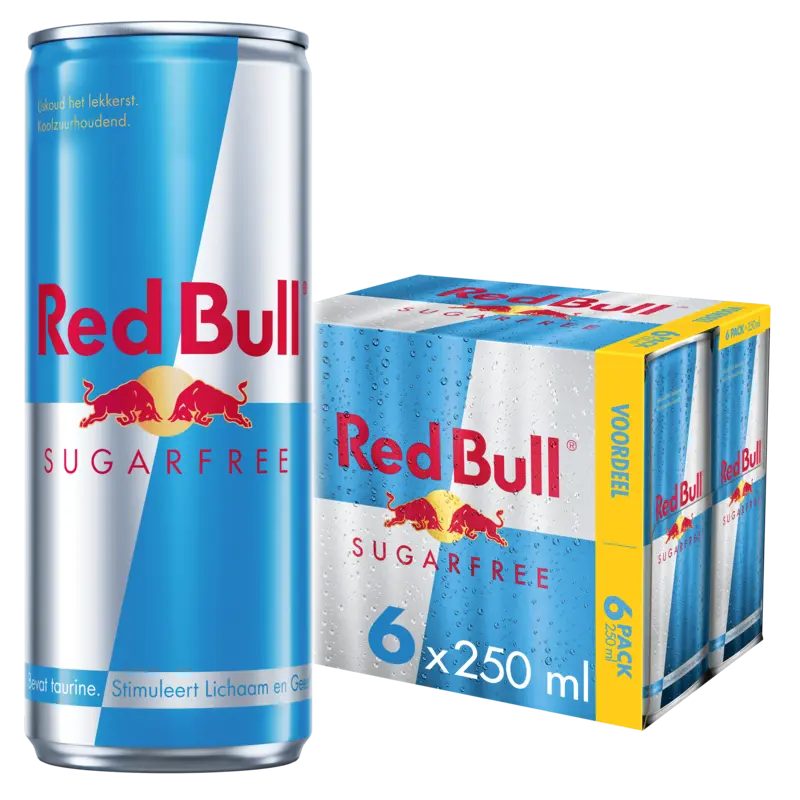 Energy drink suikervrij 6-pack voordeel