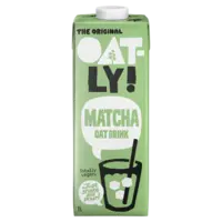 Oatly! Matcha haverdrank