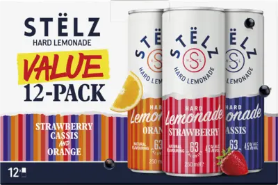 pdp-image-Stëlz Hard lemonade value 12-pack