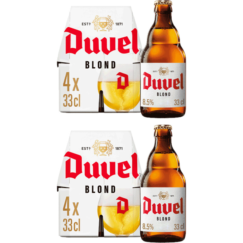 Een afbeelding van Duvel Blond 8-pack