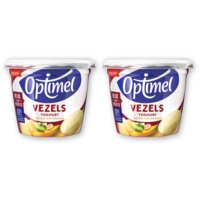 Optimel Yoghurt vezels mango kiwi banaan 2-pack