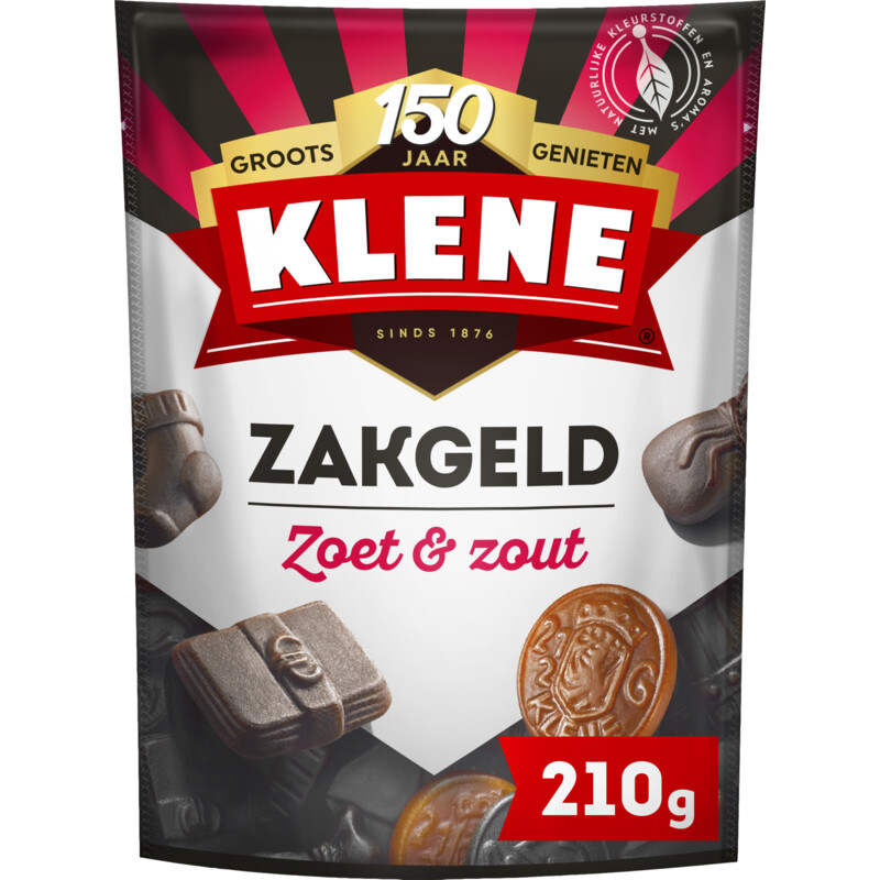 Klene Zakgeld zoet & zout