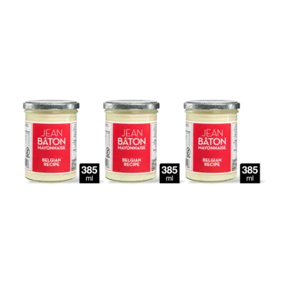 pdp-image-Jean Bâton Mayonnaise Belgian recipe 3-pack