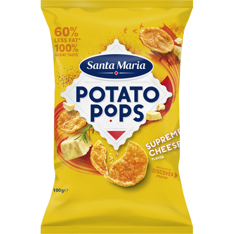 Een afbeelding van Santa Maria Potato pops supréme cheese