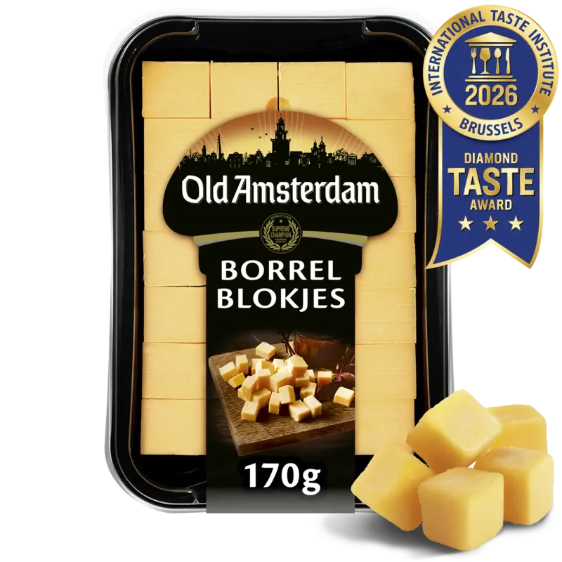 Old Amsterdam Borrelblokjes voorgesneden