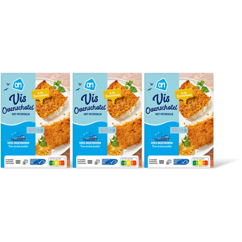 AH Vis ovenschotel met peterselie 3-pack