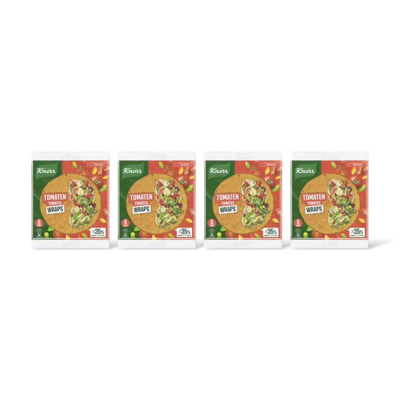 Knorr Tomaten wraps 4-pack