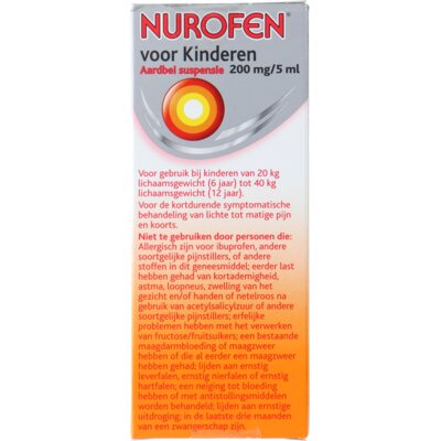 pdp-image-Nurofen Voor kinderen aardbei suspensie