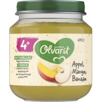 Een afbeelding van Olvarit Appel mango banaan 4m+