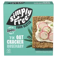 Leev Havercrackers rozemarijn glutenvrij