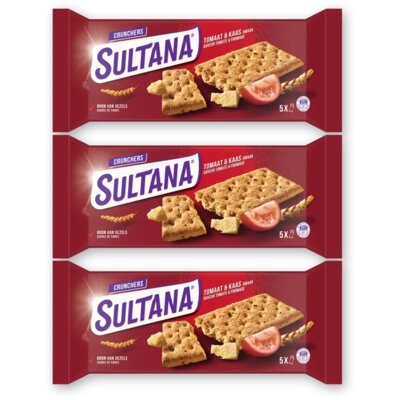 pdp-image-Sultana Crunchers tomaat & kaas 3-pack
