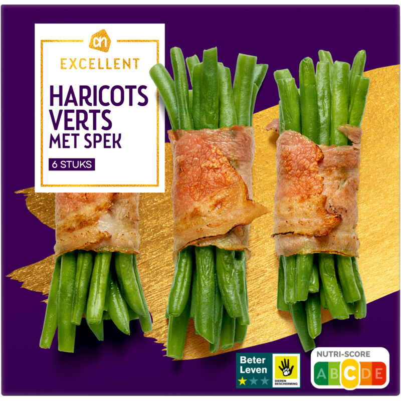 Een afbeelding van AH Excellent Haricot verts met spek