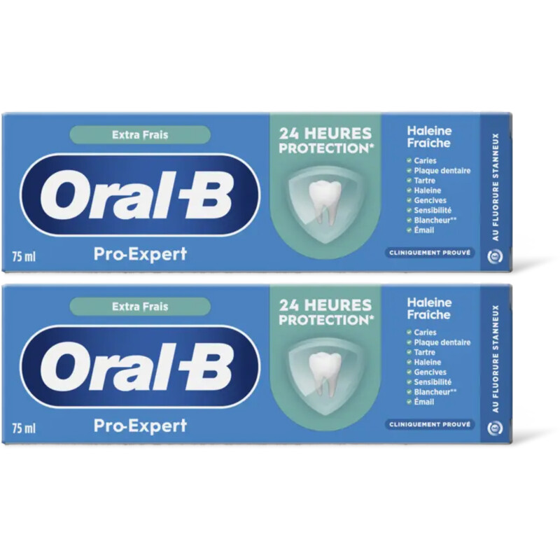 Oral-B Pro-expert advan reiniging tandpasta 2pk