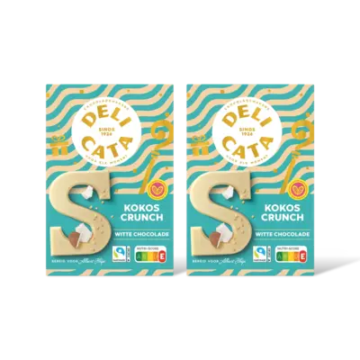 pdp-image-Delicata Chocoladeletter wit kokos crunch 2-pack