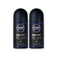 NIVEA Men deep carbon anti transpirant rol 2pk