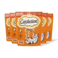 Catisfactions Kattensnack kip maxipack snack 5-pack