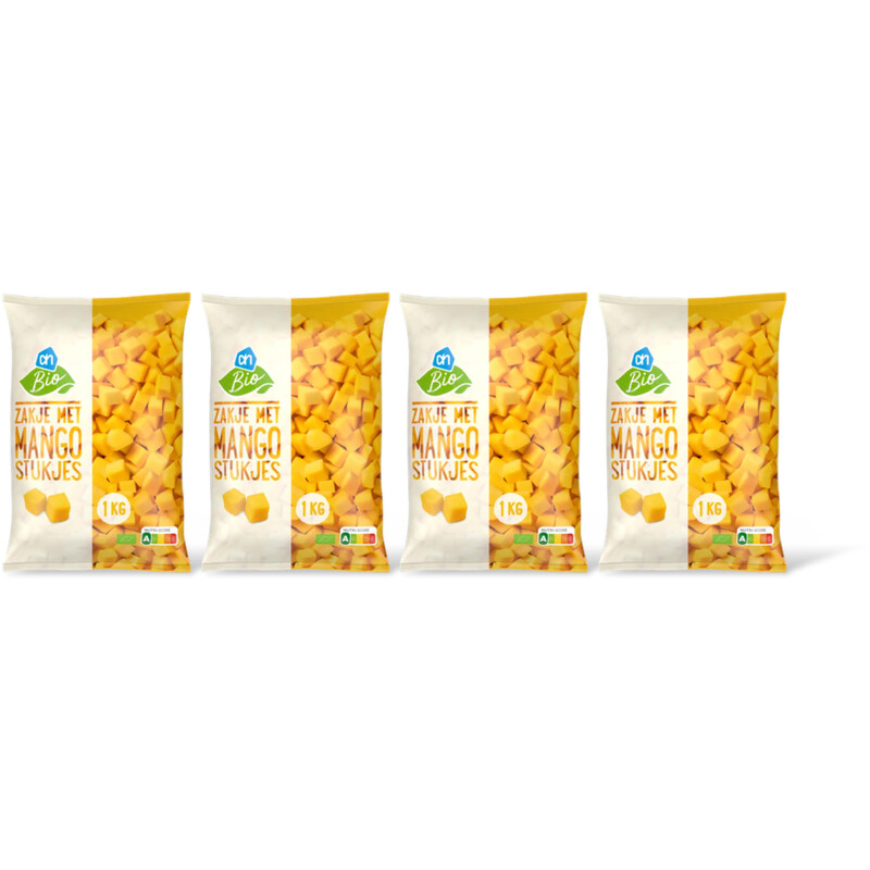 AH Zakje met mango stukjes 4-pack