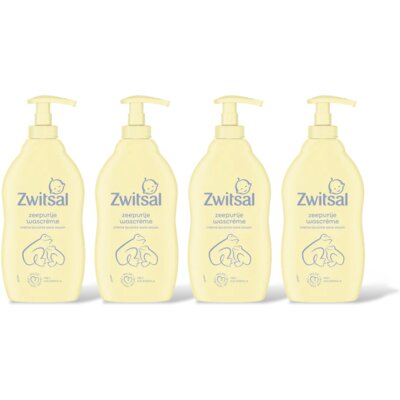 pdp-image-Zwitsal Baby zeepvrije wascrème 4-pack