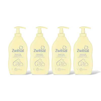 pdp-image-Zwitsal Baby zeepvrije wascrème 4-pack