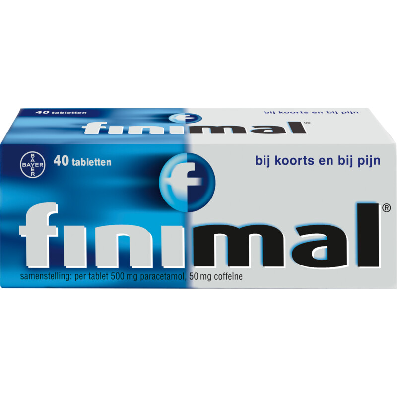 Een afbeelding van Finimal Bij koorts en bij pijn tabletten