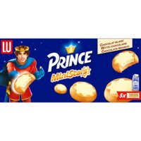Een afbeelding van LU Prince ministars witte chocolade