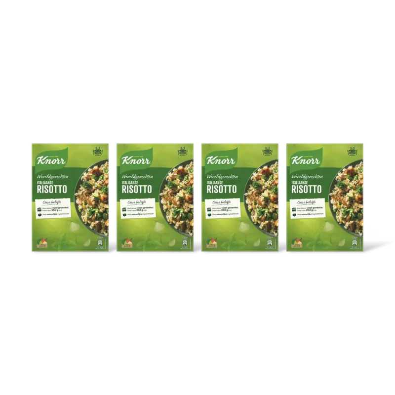 Knorr Italiaanse risotto 4-pack