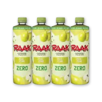 Raak Vruchtensiroop peren zero sugar 4-pack