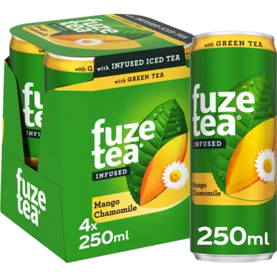 pdp-image-Fuze Tea Green ice tea mango chamomile 4-pack