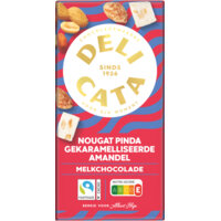 Een afbeelding van Delicata Reep nougat pinda amandel