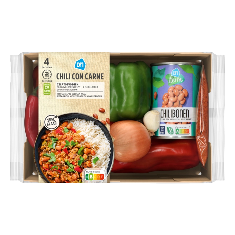 AH Chili con carne verspakket