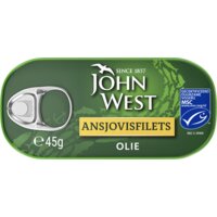 John West Ansjovisfilets olie