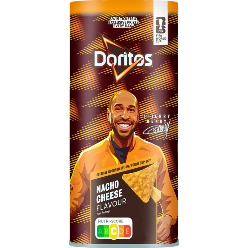 Doritos Nacho cheese flavour snackbox