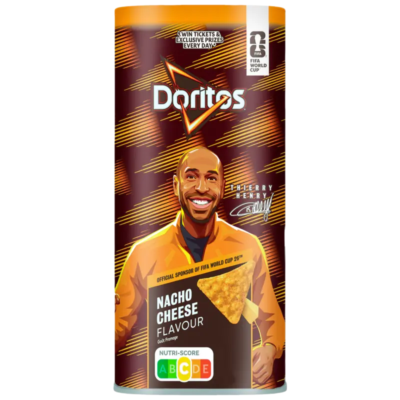Nacho Cheese Tortilla Chips Snackbox 140 gr