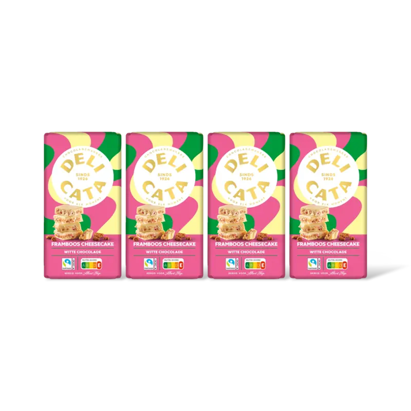 Wit met cheesecakevulling 4-pack