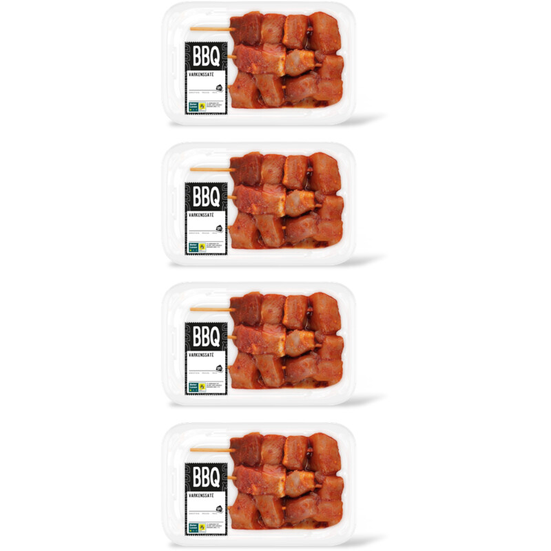 AH BBQ varkenssatÃ© 4-pack