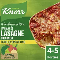 Knorr Wereldgerechten lasagne bolognese XL